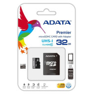 ADATA AUSDH32GUICL10-RA1 Micro SD Card 32GB AData + SD adapter memorijska kartica