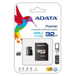 ADATA AUSDH32GUICL10-RA1 Micro SD Card 32GB AData + SD adapter memorijska kartica