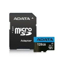 Adata AUSDX128GUICL10A1-RA1 MICRO SD.128GB AData + SD adapter memorijska kartica