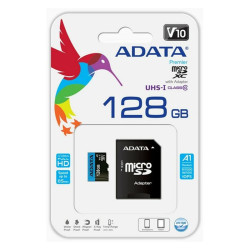 Adata AUSDX128GUICL10A1-RA1 MICRO SD.128GB AData + SD adapter memorijska kartica