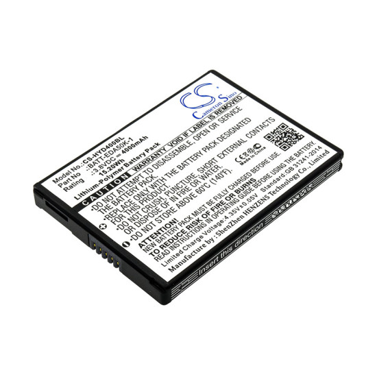 Cameron Sino CS-HYD400BL 3.8V 4000mAh Li-Polymer punjiva baterija za barkod skener Honeywell EDA50, 50129589-001