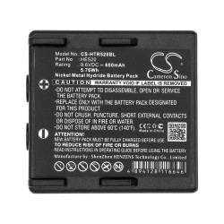 Cameron Sino CS-HTR520BL 9.6V 600mAh Ni-MH punjiva baterija za daljinski upravljač krana Hetronic 68300520, Nova Ergo