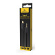 Gembird CCA-CM3.5M-1.5M  USB-C to stereo 3.5 mm AUX kabl, 1.5m, crni
