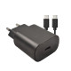 Gembird NPA-AC43 25W USB-C + kabl USB-C na USB-C 5V/3A, 9V/2,2A (new v8.23, 495)