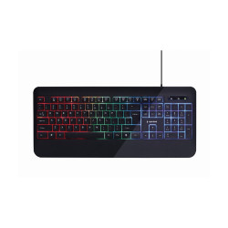 Gembird Rainbow KB-UML-03 US layout USB multimedijalna tastatura sa pozadinskim osvetljenjem