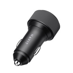 Havit HA0016 2 x Tip C 60W CC2014 auto punjač za mobilni telefon