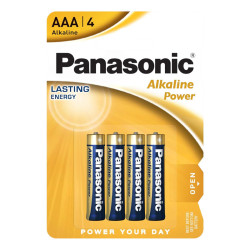 Panasonic Alkaline Power LR03 1/4 1.5V alkalna baterija
