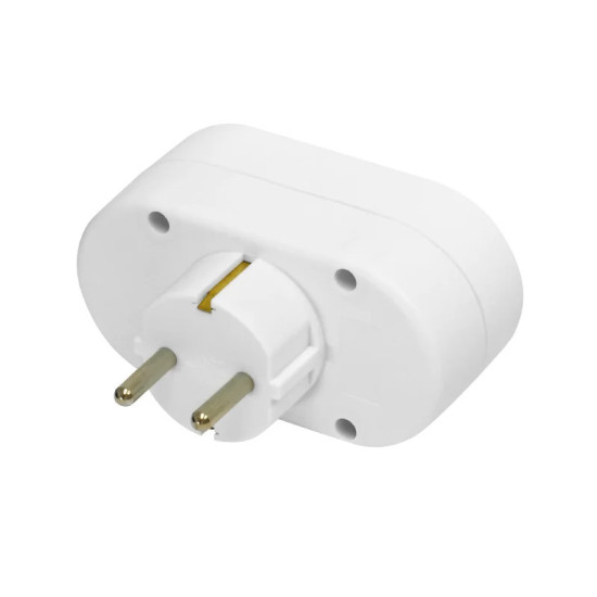 Prosto NV22/WH-P 250 V/16 A/ 3680 W strujni razdelnik sa 2 utičnice