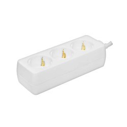 Prosto NV3/WH-P/1,5 sa 3 utičnice 1.5m produžni kabel