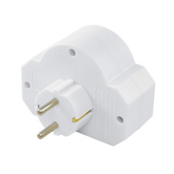 Prosto NVK3/WH-P strujni razdelnik sa 3 utičnice + prekidač