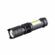 Prosto PL6701 3 W XPE LED + COB LED Zoom punjiva baterijska lampa