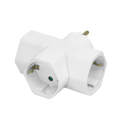 Prosto TPF26/WH-P strujni razdelnik 220V sa 3 euro utičnice
