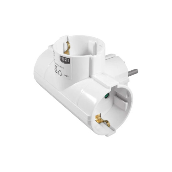 Prosto TPF26C/WH-P strujni razdelnik sa 3 utičnice