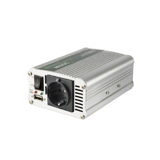 SAL SAI600USB 12VDC/230V 600/300W+USB naponski pretvarač (inverter)