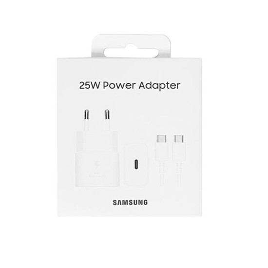 Samsung 25w Type-C + kabl Type-C ( EP-T2510 ) beli brzi punjač