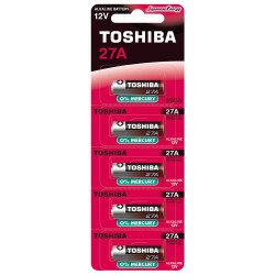 Toshiba 27A 1/5 1.5V alkalna baterija