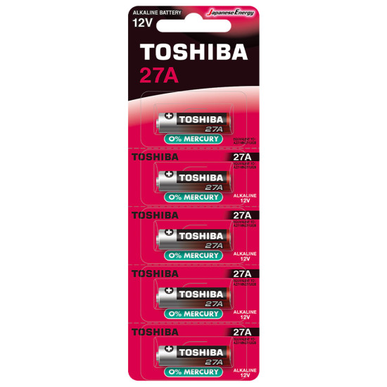 Toshiba 27A 1/5 1.5V alkalna baterija