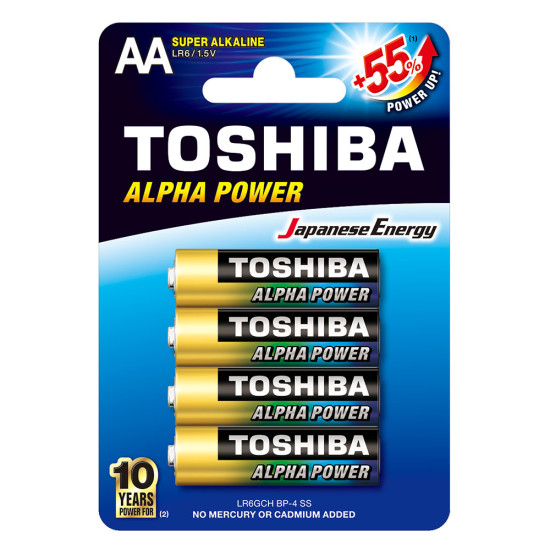 Toshiba ALPHA POWER LR6 1/4 1.5V alkalna baterija
