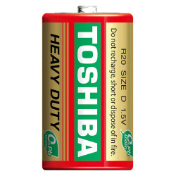 Toshiba HEAVY DUTY R20 1/2 1.5V baterija