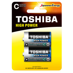 Toshiba HIGH POWER LR14 1/2 1.5V alkalna baterija