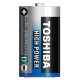 Toshiba HIGH POWER LR20 1/2 1.5V alkalna baterija