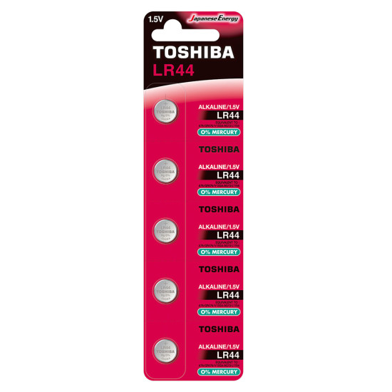 Toshiba LR44 1/5 1.5V alkalna baterija
