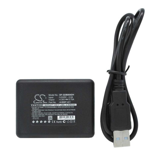Cameron Sino DF-GDB004DH Li-ion USB punjač za GoPro Hero 4 baterije sa dva mesta za punjenje