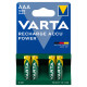 Varta AAA Accu Power 1/4 1.2V 800mAh Ni-MH Ready2Use punjiva baterija