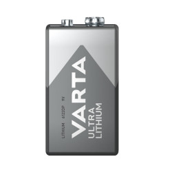 Varta Ultra Lithium 9V litijumska baterija