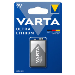Varta Ultra Lithium 9V litijumska baterija