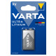Varta Ultra Lithium 9V litijumska baterija
