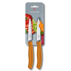 Victorinox 6.7796.L9B kuhinjski nož set 2/1 reckavi + ravan narandžasti