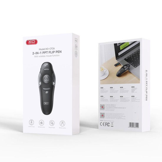 XO Power Point Presenter i Miš 2u1 CF26