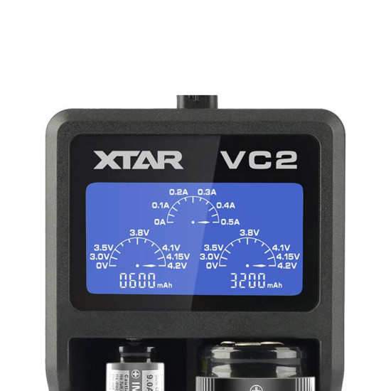 XTAR VC2 punjač Li-ion baterija