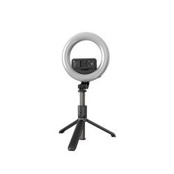 Xwave RBT-040 black LED Ring Selfie štap/Bluetooth prijemnik/LED svetlo