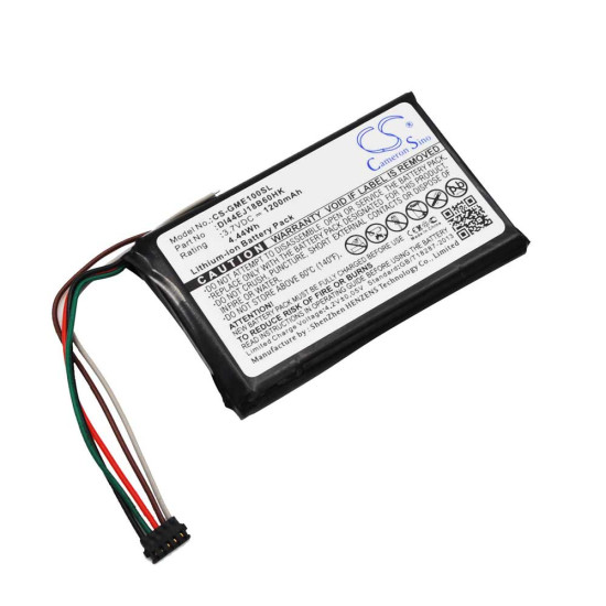 Cameron Sino CS-GME100SL 3.7V 1200mAh Li-ion baterija za GPS navigaciju Garmin Edge 1000, Edge Explore