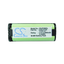 Cameron Sino CS-P105CL 2.4V 850mAh Ni-MH baterija za bežični telefon Panasonic KX-TG2423 HHR-P105