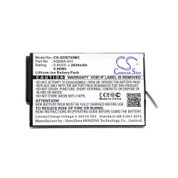 Cameron Sino CS-GDB700MC 3.8V 2620mAh Li-ion baterija za kameru Gopro Fusion SBDC1B