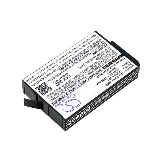 Cameron Sino CS-GDB700MC 3.8V 2620mAh Li-ion baterija za kameru Gopro Fusion SBDC1B