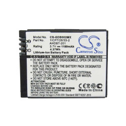 Cameron Sino CS-GDB002MX 3.7V 1180mAh Li-ion baterija za kameru GoPro Hero 3 AHDBT-201