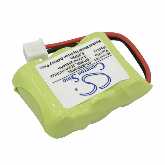 Cameron Sino CS-SDP20SL 3.6V 210mAh Ni-MH baterija za ogrlicu za psa Dogtra 280NCP BP20R