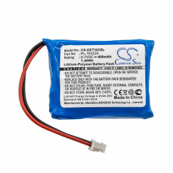 Cameron Sino CS-DET302SL 3.7V 400mAh Li-Polymer baterija za ogrlicu za psa Educator ET-300 PL-762229