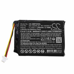 Cameron Sino CS-GMP550SL 3.7V 750mAh Li-ion baterija za ogrlicu za psa Garmin Pro 70, 361-00056-09