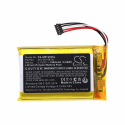 Cameron Sino CS-GMT200SL 3.7V 1800mAh Li-Polymer baterija za ogrlicu za psa Garmin T20 361-00148-00