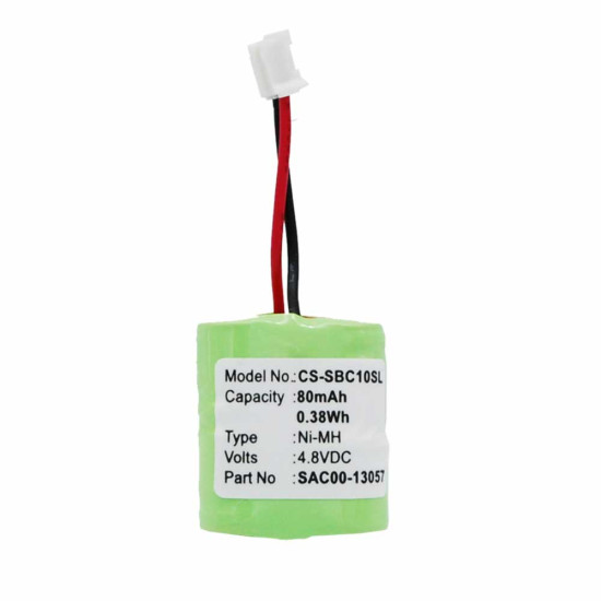 Cameron Sino CS-SBC10SL 4.8V 80mAh Ni-MH baterija za ogrlicu za psa SportDOG SBC-10R SAC00-13057