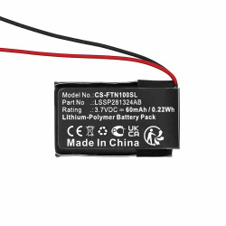 Cameron Sino CS-FTN100SL 3.7V 60mAh Li-Polymer baterija za pametni sat Fitbit One LSSP281324AB