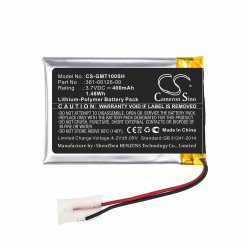 Cameron Sino CS-GMT100SH 3.7V 400mAh Li-Polymer baterija za pametni sat Garmin Tactix Delta 010-02357-00