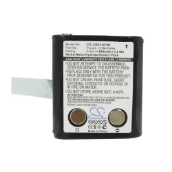 Cameron Sino CS-CRS120TW 4.8V 800mAh Ni-MH baterija za radio stanicu Cobra FRS120, FRS225