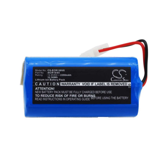 Cameron Sino CS-ECR130VX 14.8V 2200mAh Li-ion baterija za usisivač Ecovacs, ILIFE