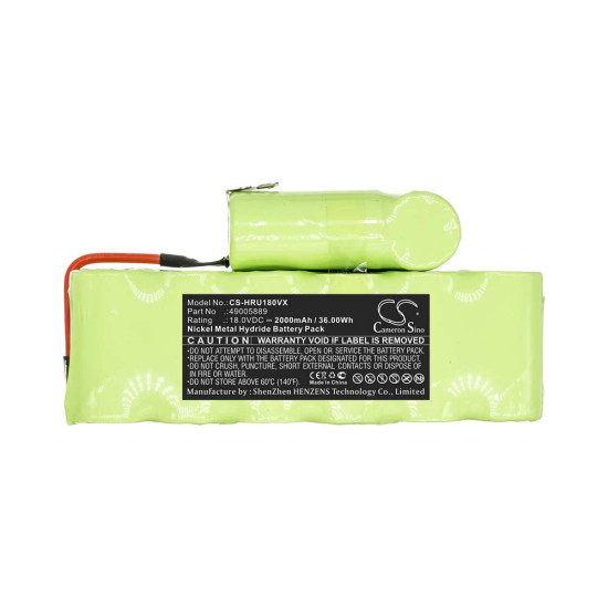 Cameron Sino CS-HRU180VX 18V 2000mAh Ni-MH baterija za usisivač Hoover SU180